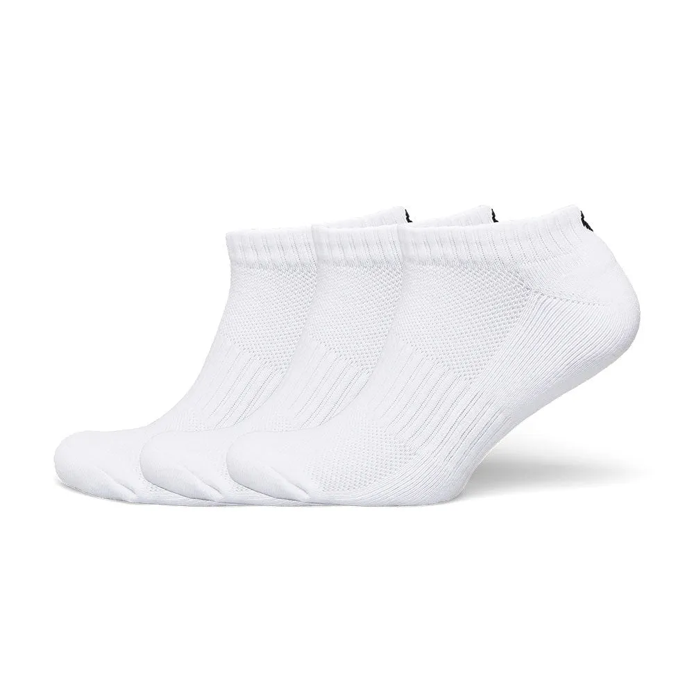 BACKTEE Low-Cut Strømper 3-pak, Hvid