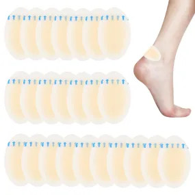 Blister plaster set, 24 pieces heel plaster, blister plaster large, blister plaster toes, blister plaster hiking, blister plaster heel, gel plaster Suitable for relieving friction on toes and heels