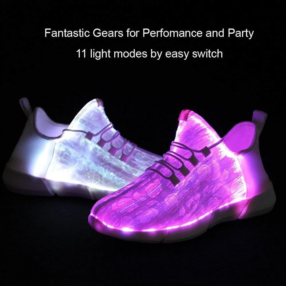 Cuzcare Women Led Fiber Optic Orthopedic Sneakers