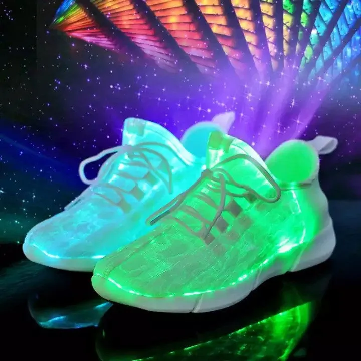 Cuzcare Women Led Fiber Optic Orthopedic Sneakers