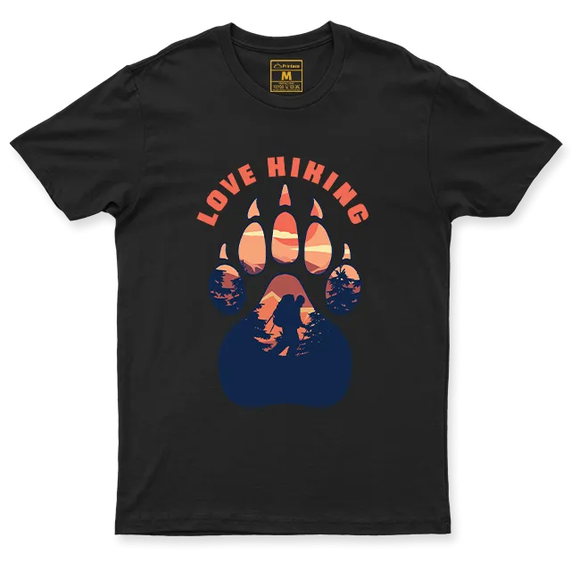 Drifit Shirt: Love Hiking