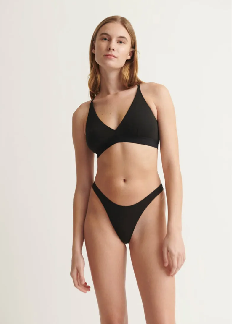 Graysen High Cut Thong