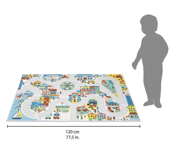 Janod Cross Roads City Play Mat