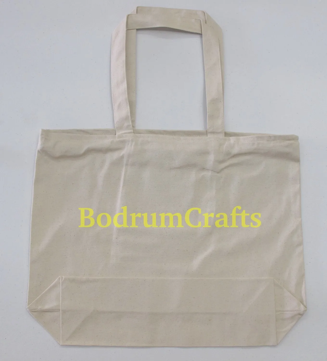 Large Size Heavy Duty Canvas Tote Bags with Zipper