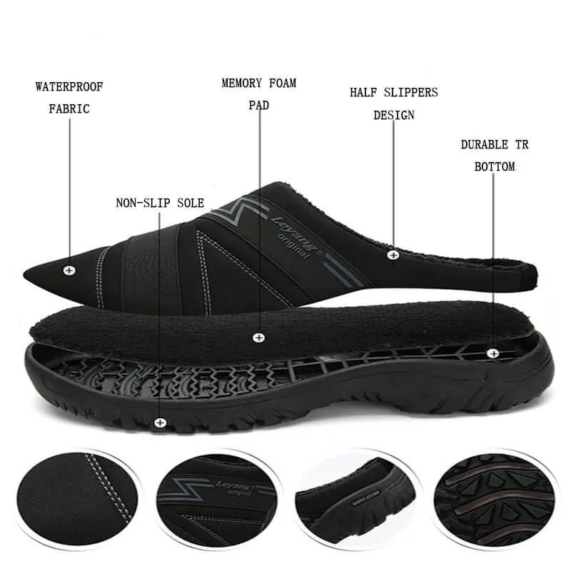 Memory Foam Slippers Couple Style Men's and Women's House Casual Shoes