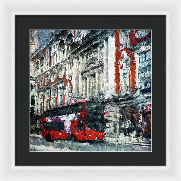 Oxford Street - Framed Print
