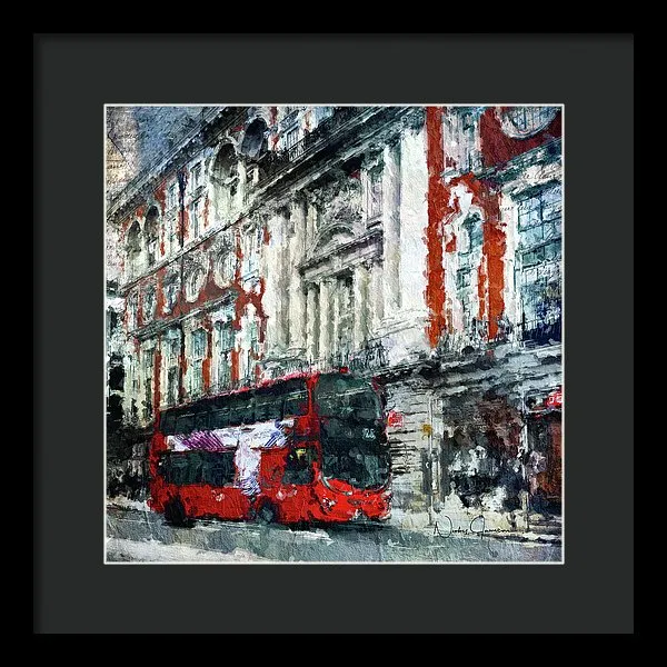 Oxford Street - Framed Print