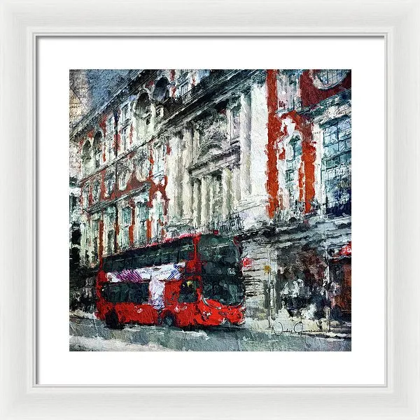 Oxford Street - Framed Print