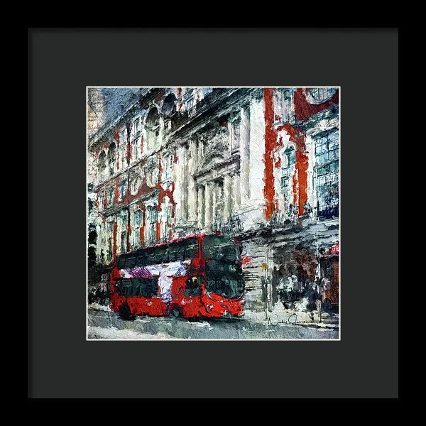 Oxford Street - Framed Print