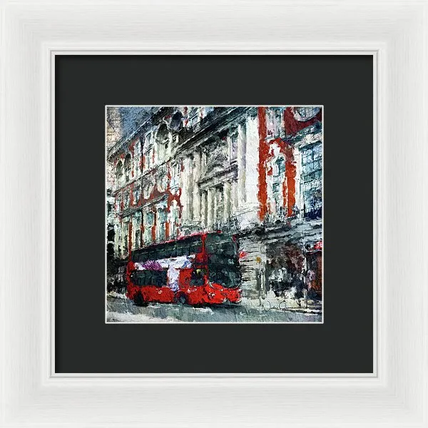 Oxford Street - Framed Print