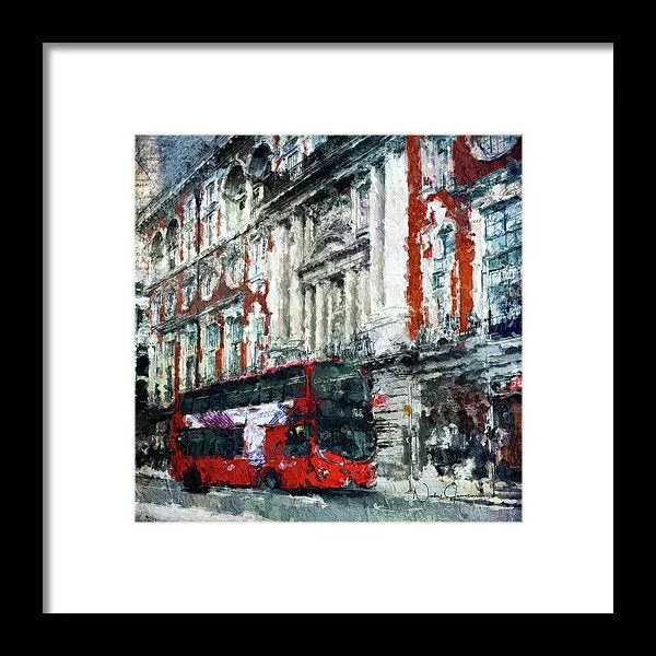 Oxford Street - Framed Print