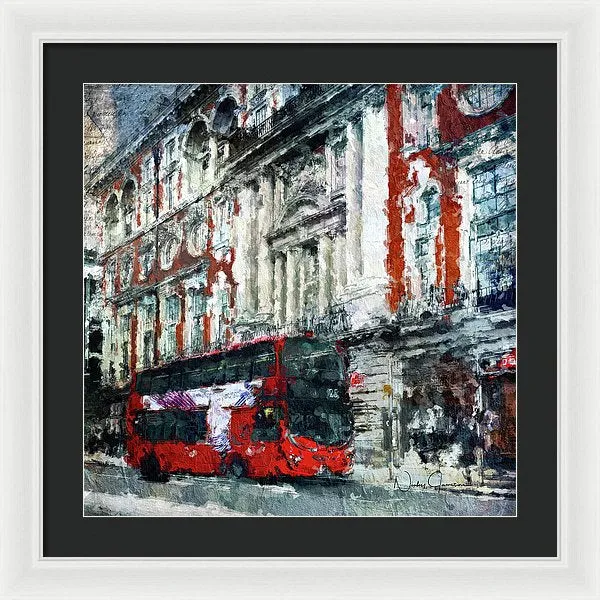 Oxford Street - Framed Print