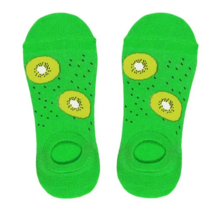 SF1283 Green Kiwi Low Cut Socks