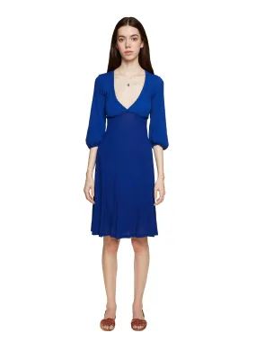 Supima House Dress in Cobalt